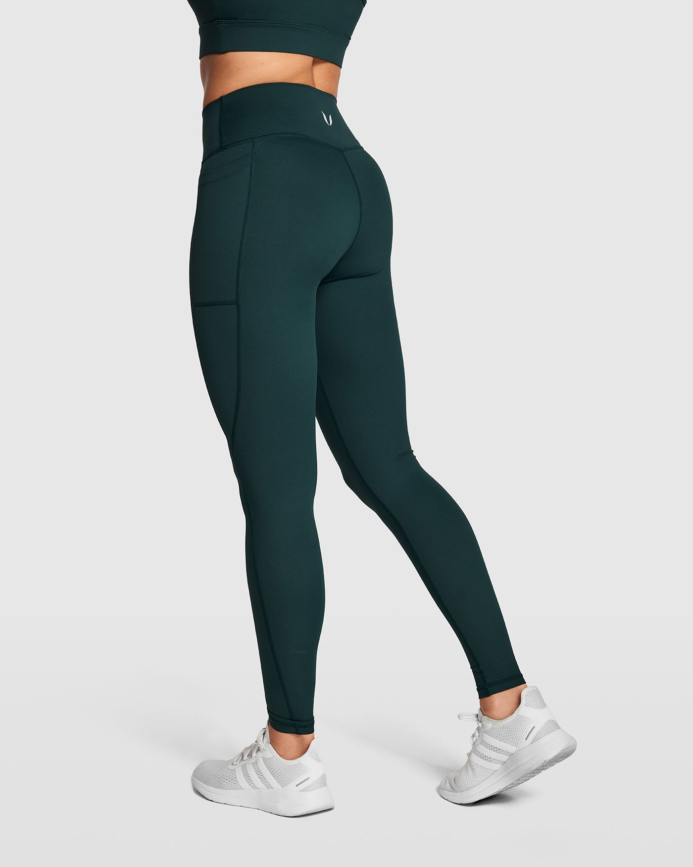 Dena Recycled Pocket Leggings - Pine Green