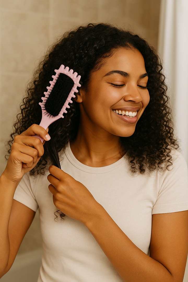 Brosse Démelante anti-casse 1 acheté 1 offerte