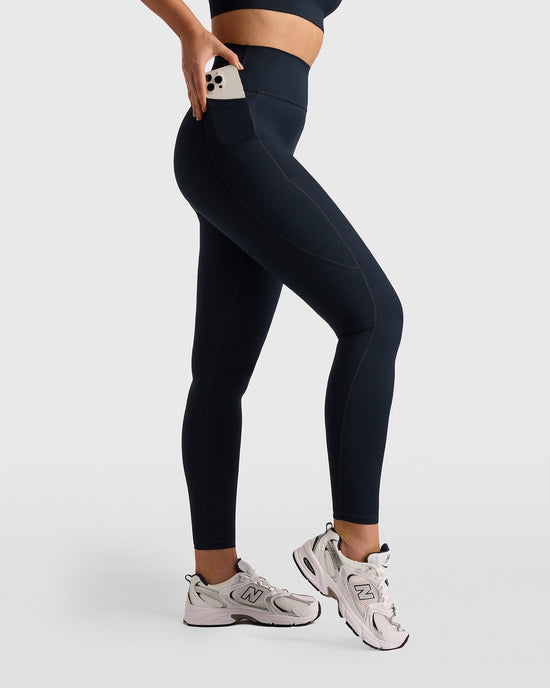 Dena Pocket Leggings - Midnight Blue