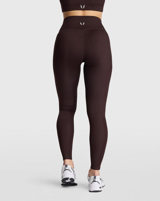 Dena Recycled Pocket Leggings - Espresso