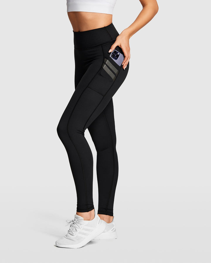 Envision Pocket Leggings - Black