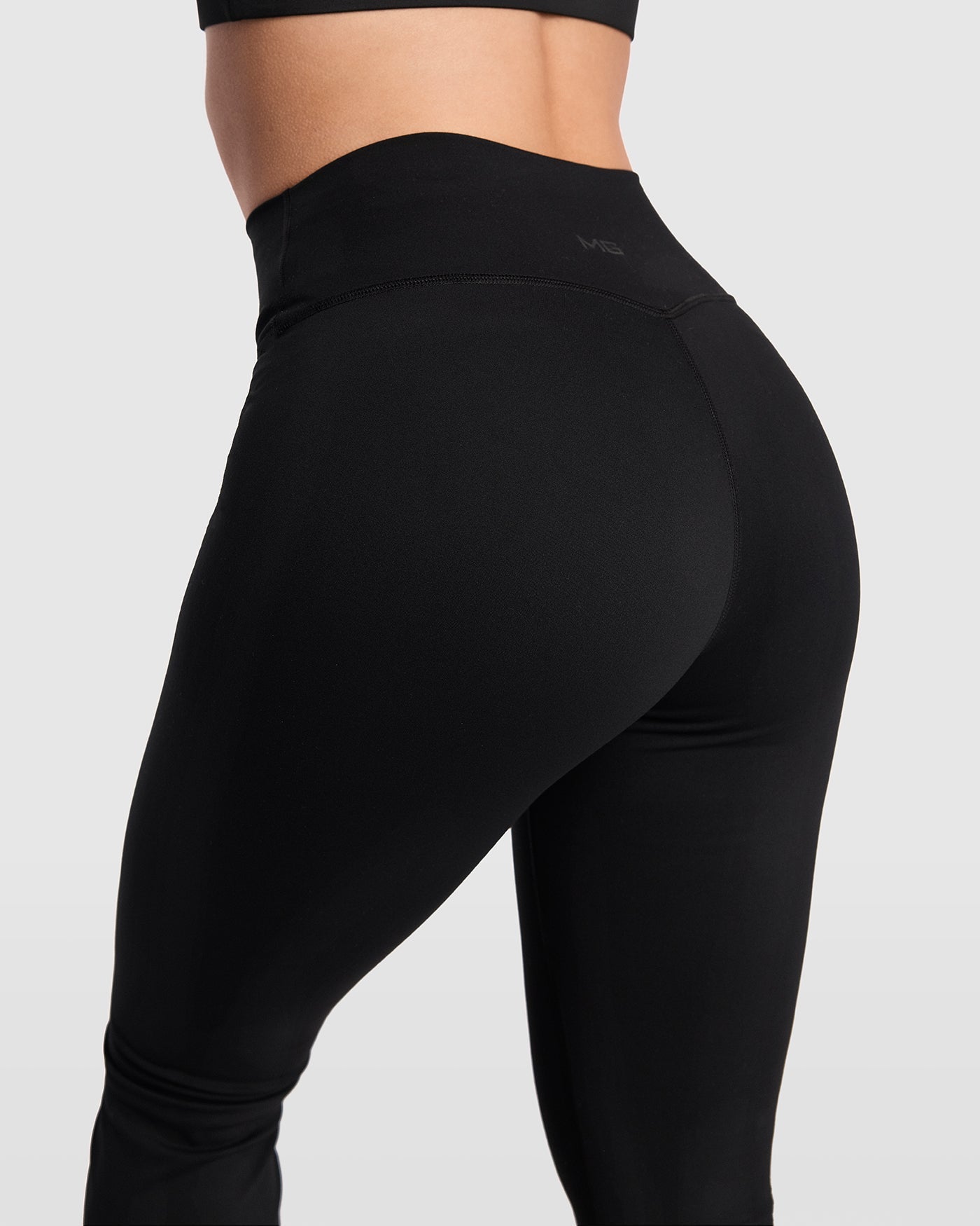 Sofy Flared Leggings - Black