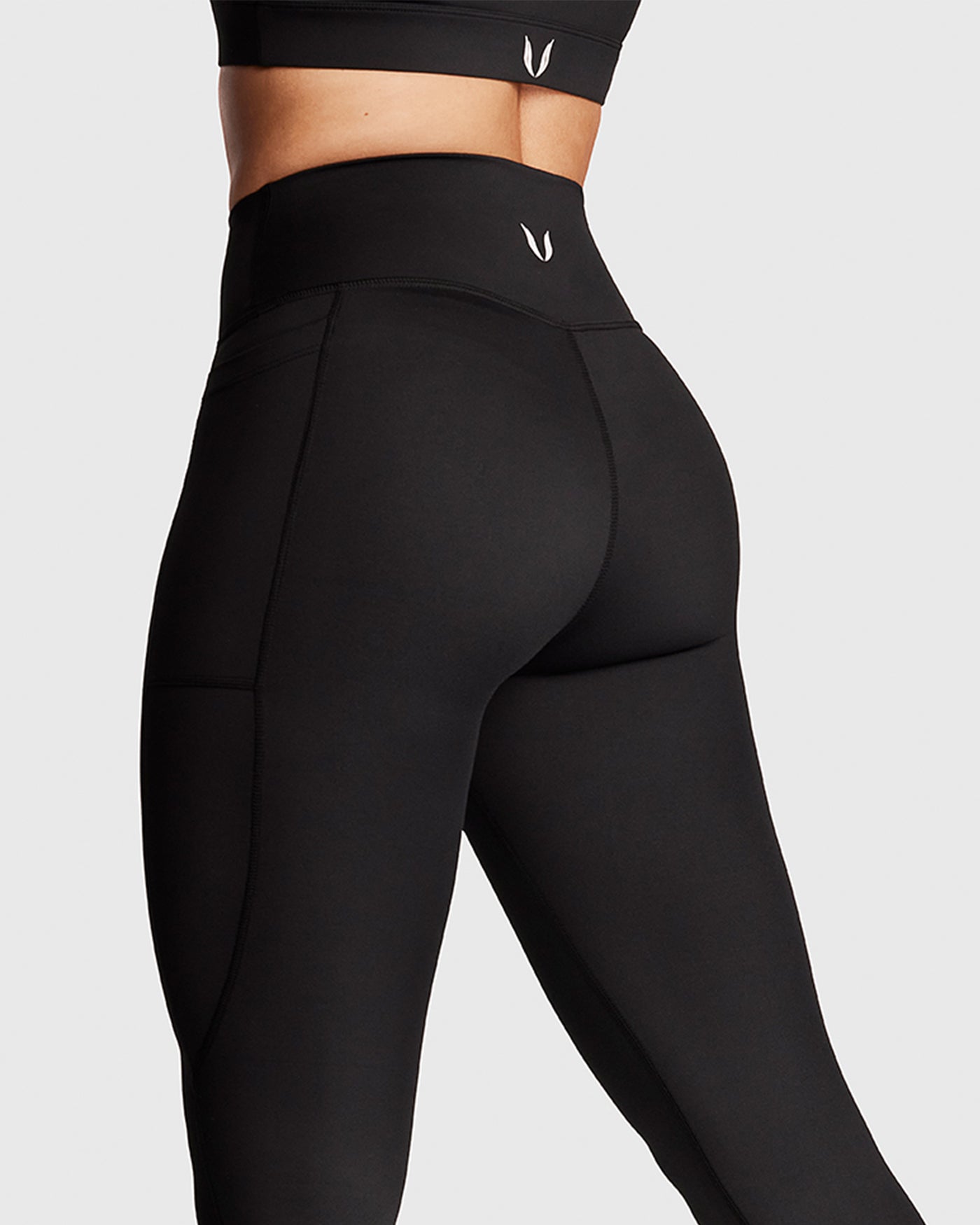 Dena Pocket Leggings - Black