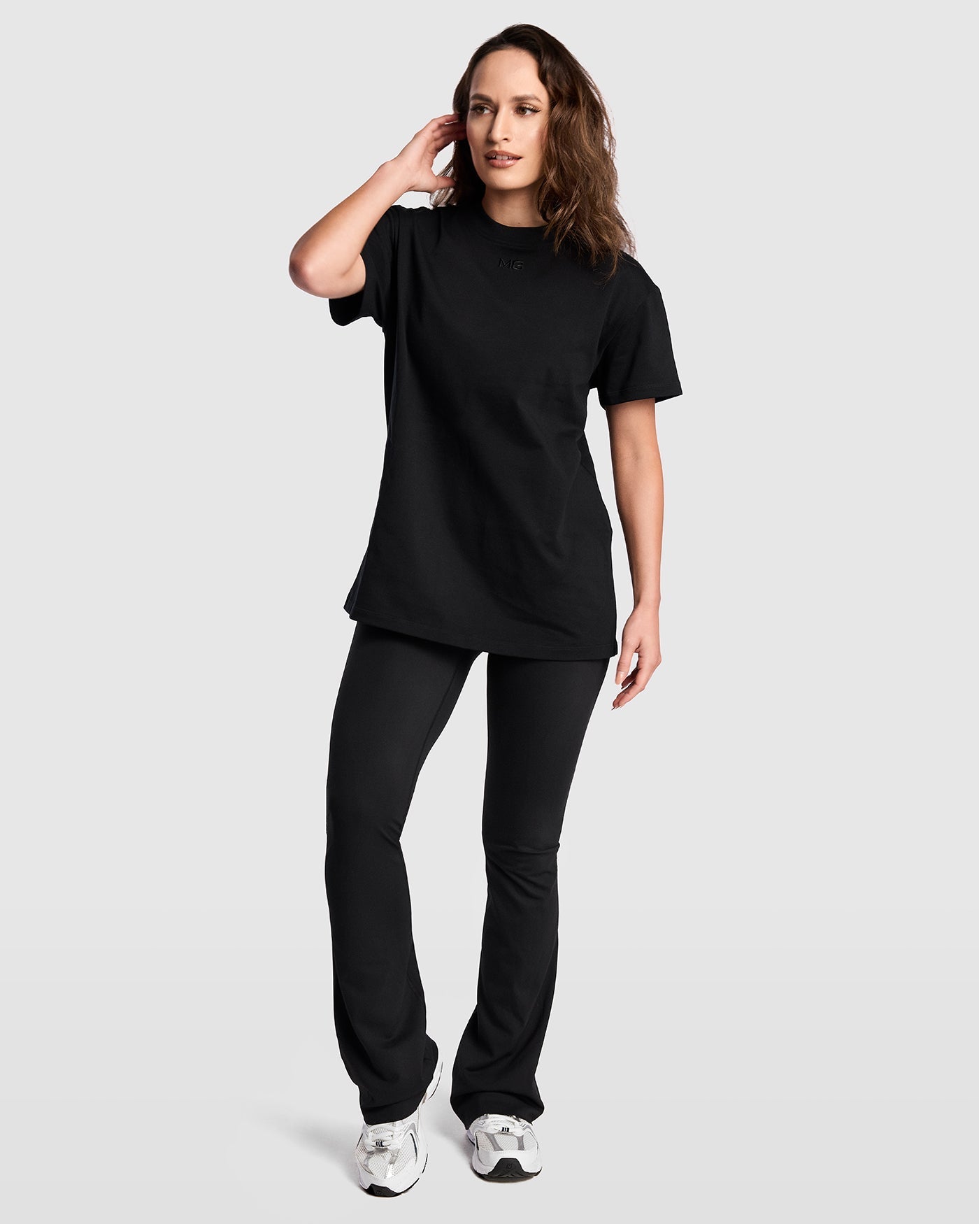 Sofy Flared Leggings - Black