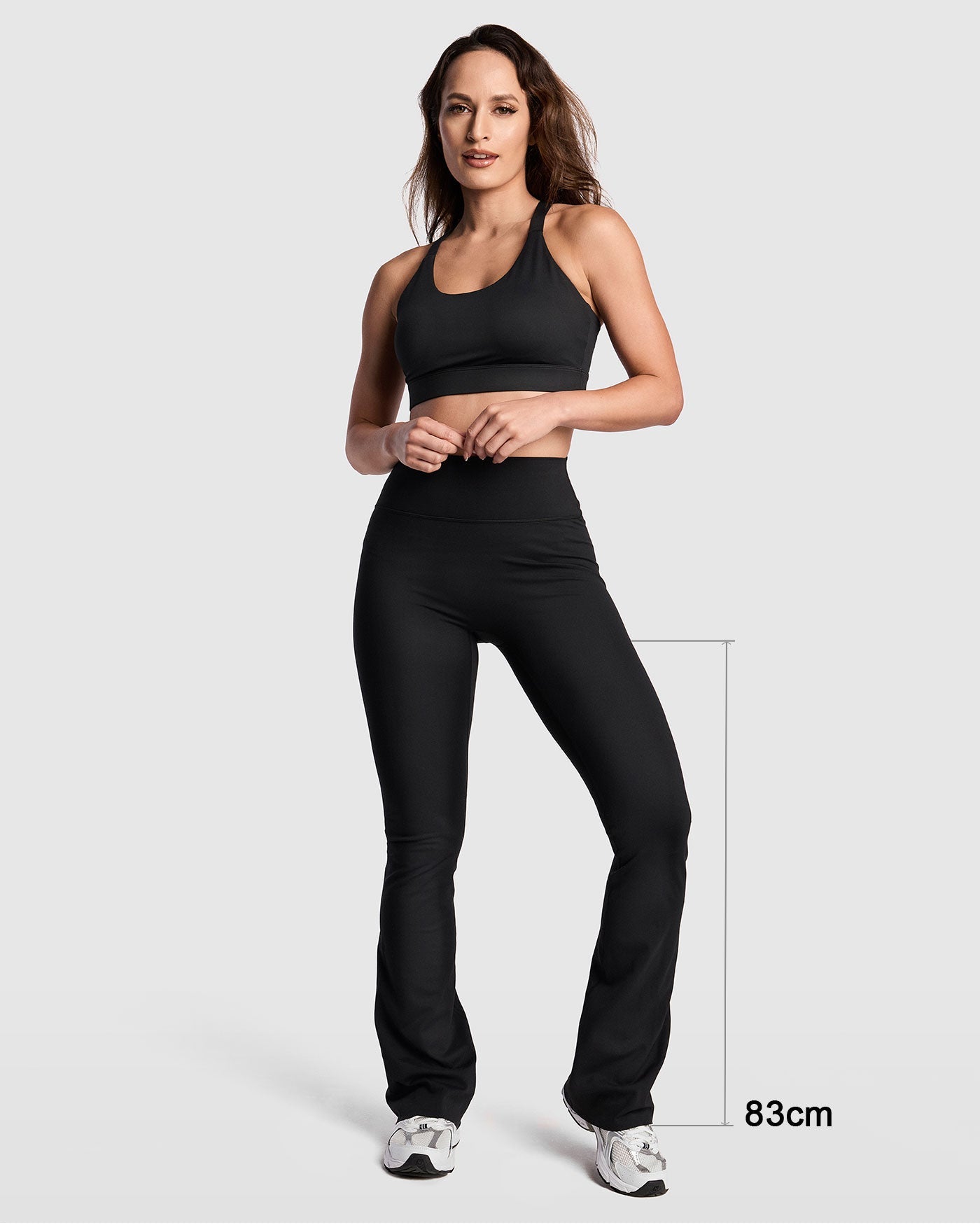 Sofy Flared Leggings - Black