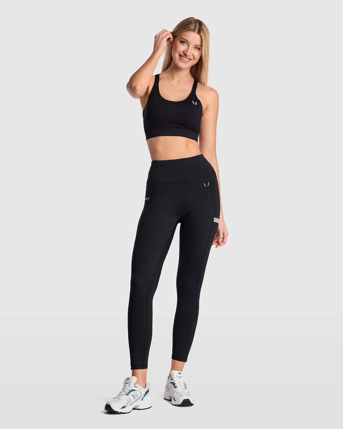 X1 Running Pocket Leggings  - Black